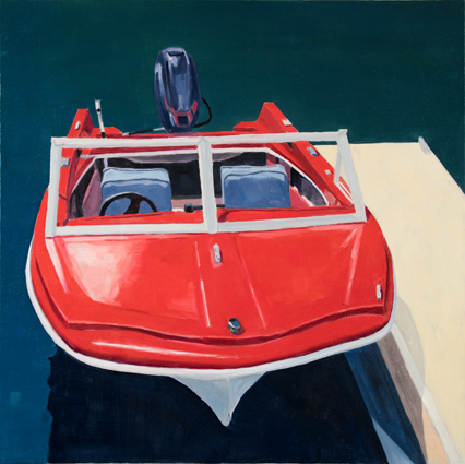 Red Runabout painting